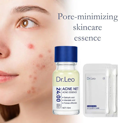 Dr.Leo Salicylic Acid Acne Essence applicator swab close-up — Pinkrabbit